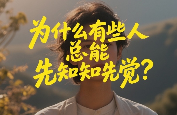 付费文章：为什么有些人总能先知先觉？-三月轻创
