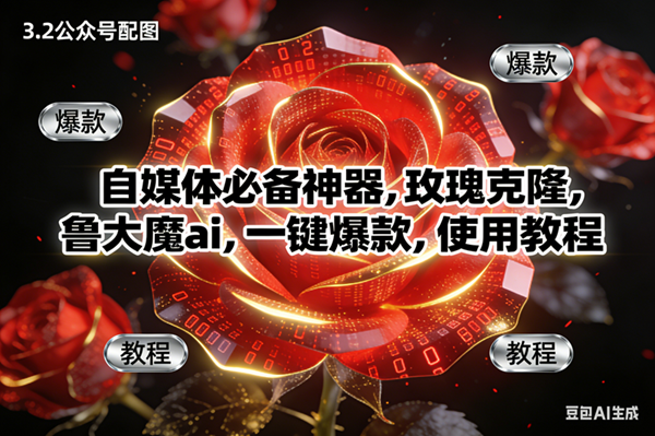 （16919期）玫瑰克隆神器，ai鲁大魔，自媒体必备软件，一键爆款工具，详细教程-三月轻创