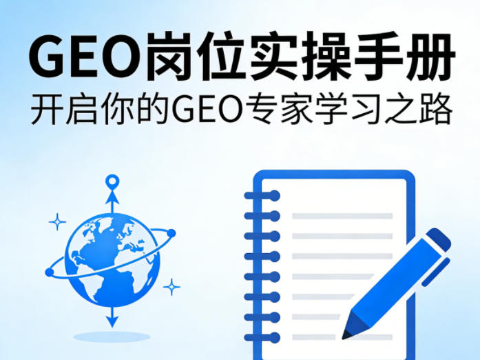 GEO岗位实操手册,开启你的GE0专家学习之路-三月轻创