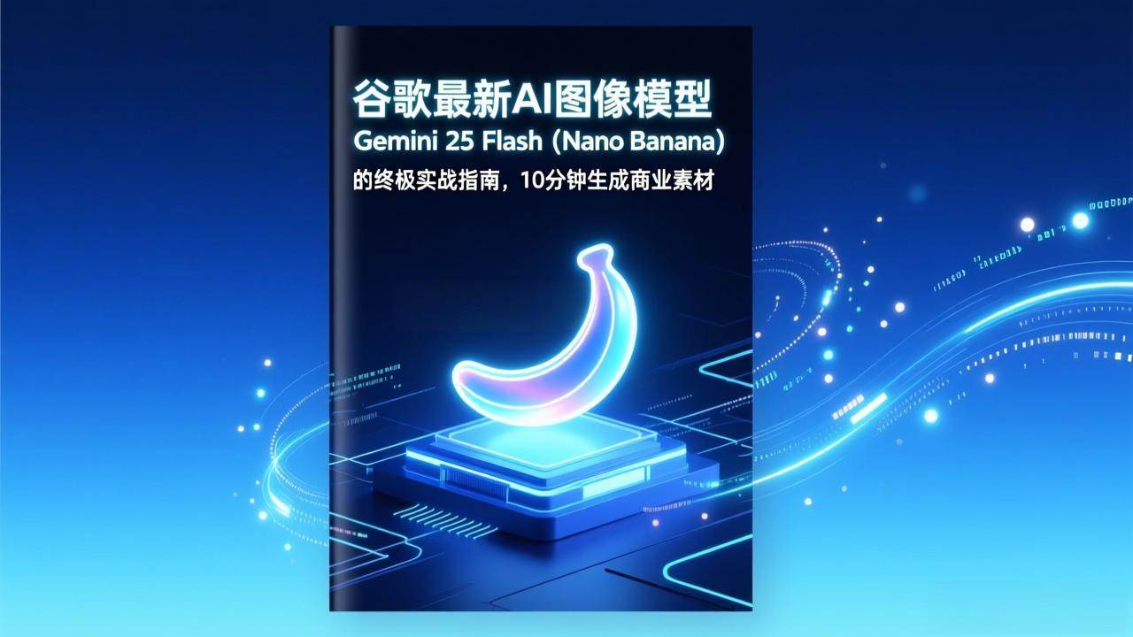 （17111期）谷歌最新AI图像模型Gemini 2.5 Flash（Nano Banana）的终极实战指南，10分钟生成商业素材-三月轻创
