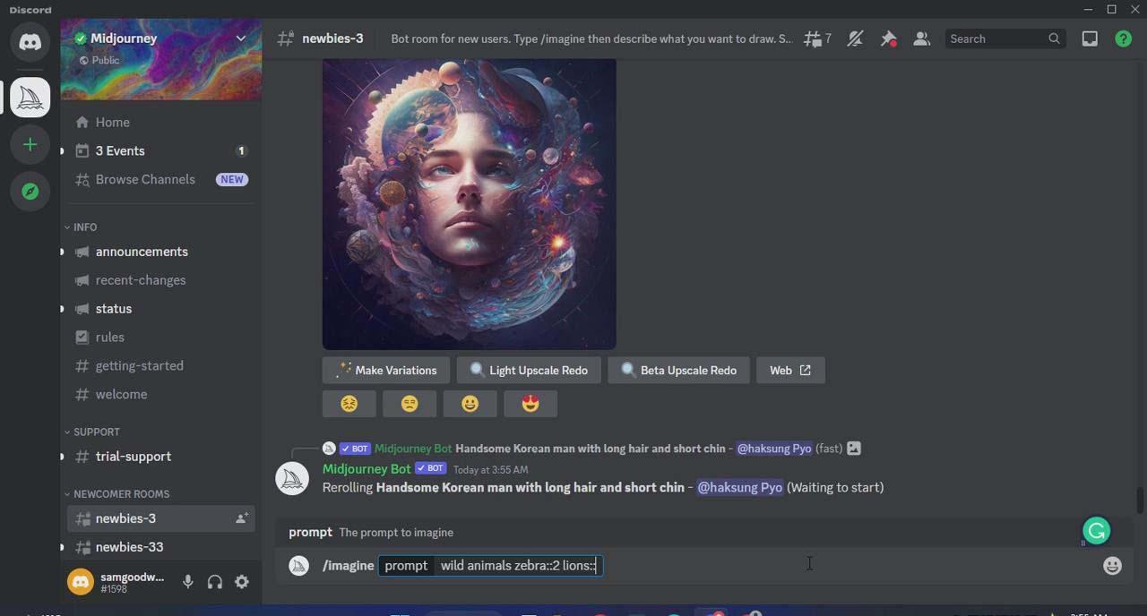 (9643期)Midjourney AI人工智能艺术图片从入门到高级创作教程-34节课-中英字幕-三月轻创