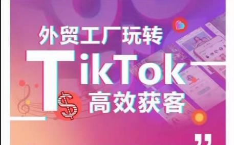 外贸工厂玩转TikTok高效获客，多种引流方式与账号定位技巧，拆解爆款短视频打造成功案例-三月轻创