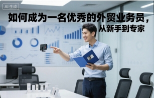 如何成为一名优秀的外贸业务员，从新手到专家-三月轻创
