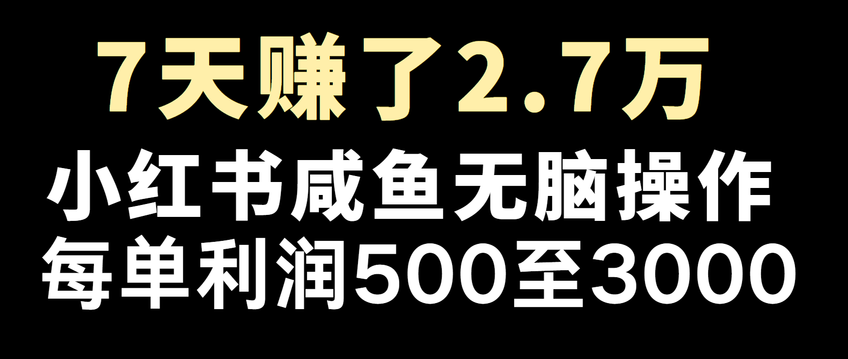 全网首发，7天赚了2.6万，2025利润超级高！-三月轻创