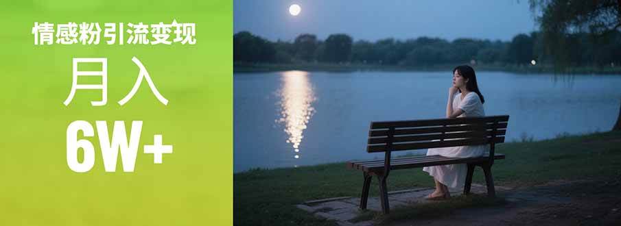 （15229期）情感粉引流变现实操课：单月变现6w+，情感粉引流变现实操课-三月轻创