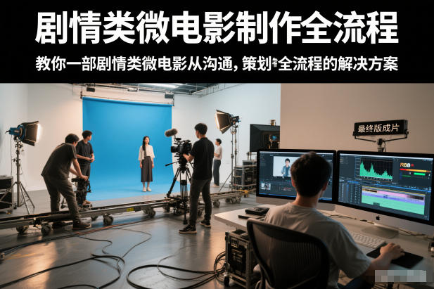 剧情类微电影制作全流程，教你一部剧情类微电影从沟通，策划到拍摄制作全流程的解决方案-三月轻创