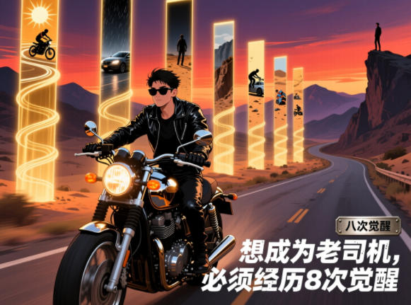 付费文章:想成为老司机,必须经历8次觉醒-三月轻创