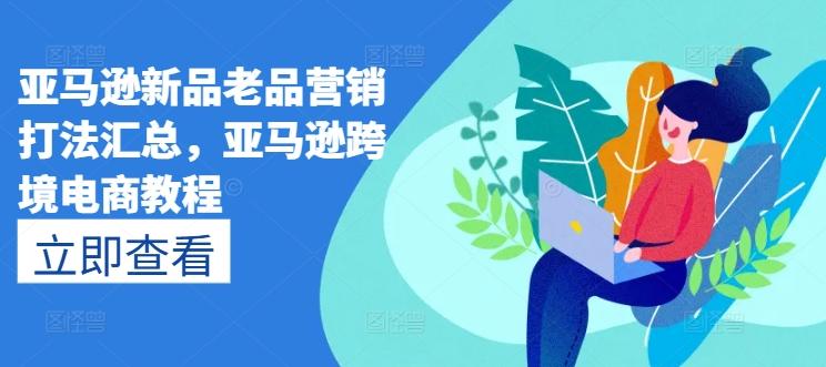 亚马逊新品老品营销打法汇总，亚马逊跨境电商教程-三月轻创