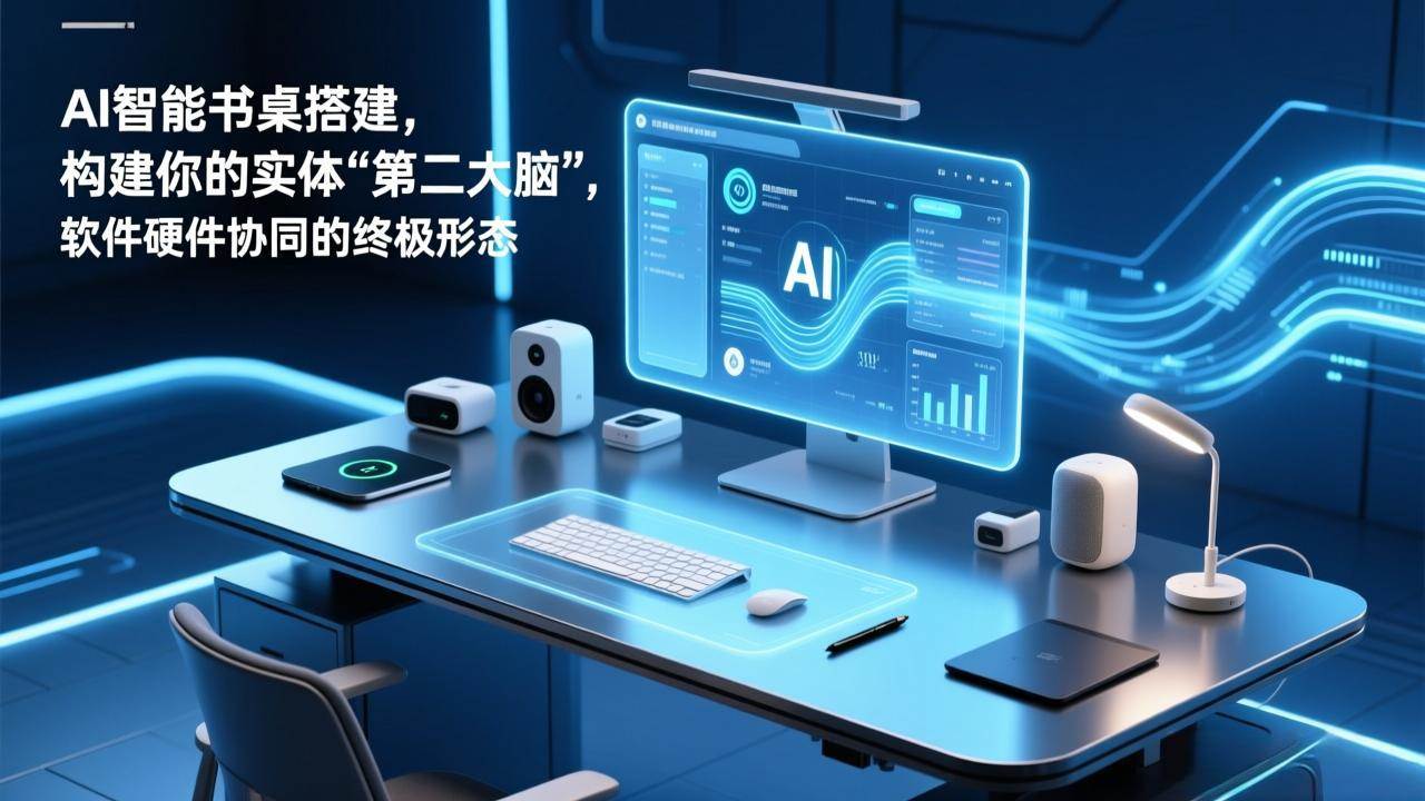 （17363期）AI智能书桌搭建，构建你的实体“第二大脑”，软件硬件协同的终极形态-三月轻创