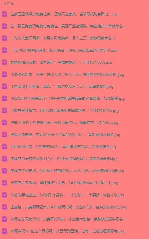 图片[2]-(9607期)真实有效391套商业模式，年入几十到几百万案例解析(电子书+视频+图文)-三月轻创