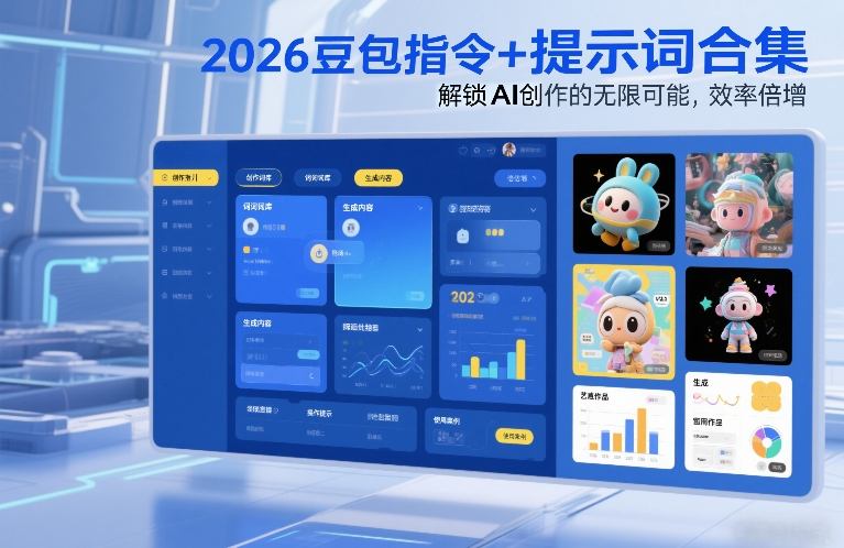 2026豆包指令+提示词合集,解锁AI创作的无限可能,效率倍增-三月轻创