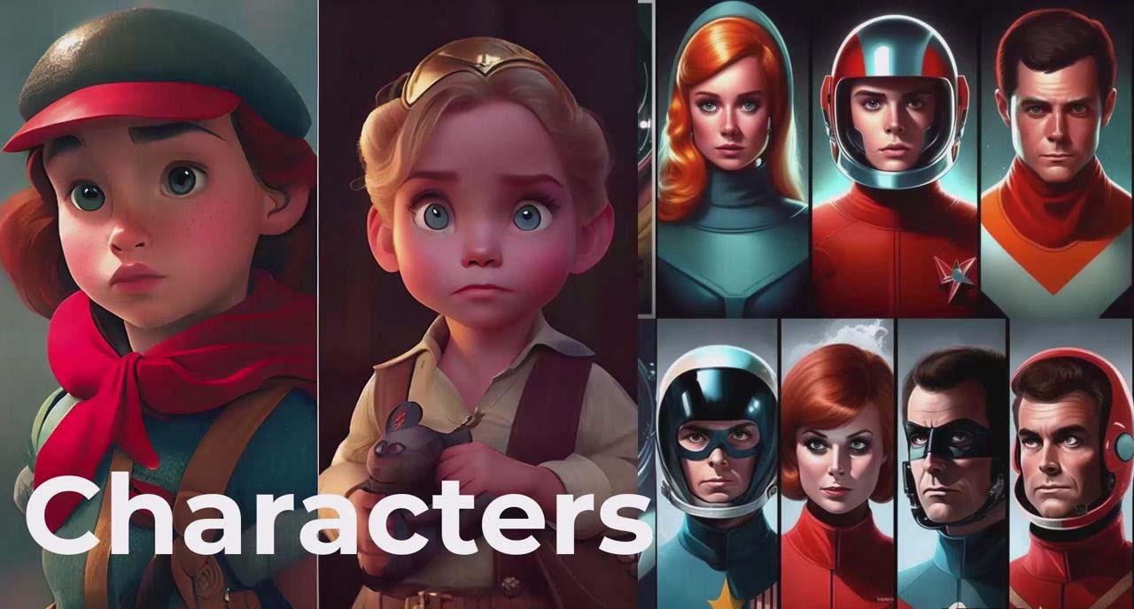 图片[3]-掌握 MidJourney V5 AI + ChatGPT创建一致的角色设计图像-22节课-中英字幕-三月轻创