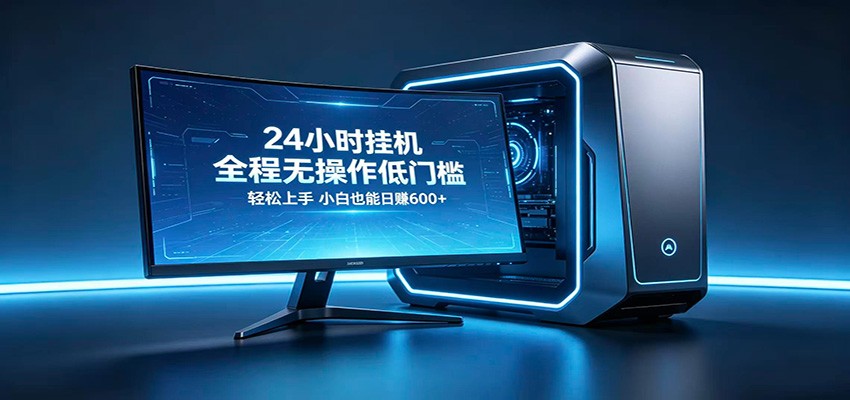 三角洲自动跑刀,纯自动挂机项目,零基础小白躺赚无忧-三月轻创