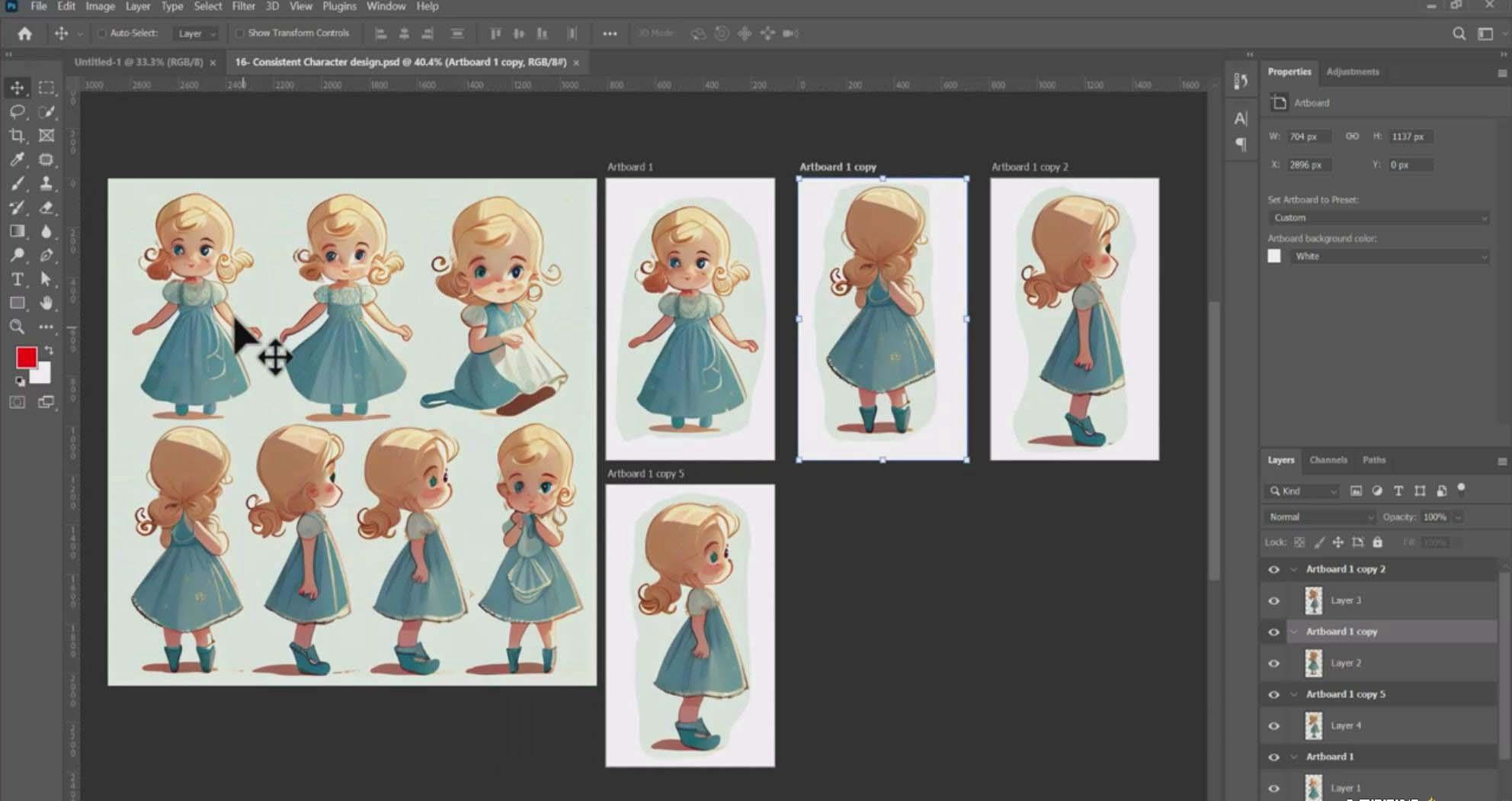 图片[7]-掌握 MidJourney V5 AI + ChatGPT创建一致的角色设计图像-22节课-中英字幕-三月轻创