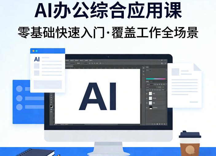 AI办公综合应用课，零基础快速入门，覆盖了工作中各种应用场景-三月轻创