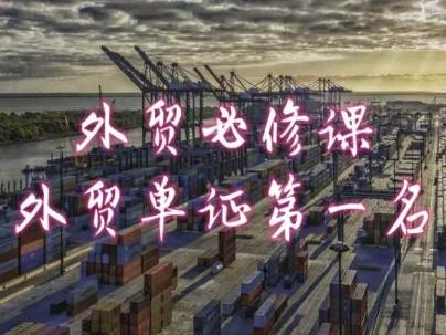外贸必修课-外贸单证第一名-共勤外贸教程-三月轻创