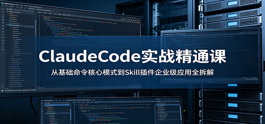 ClaudeCode实战精通课:从基础命令核心模式到Skill插件企业级应用全拆解-三月轻创