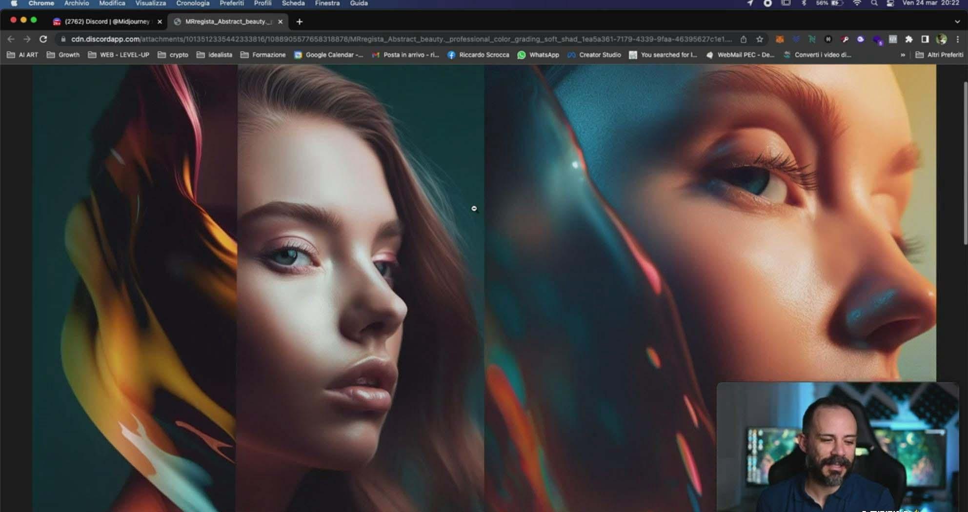 图片[6]-Midjourney AI人工智能创建和销售令人惊叹的海报教程-10节课-中英字幕-三月轻创