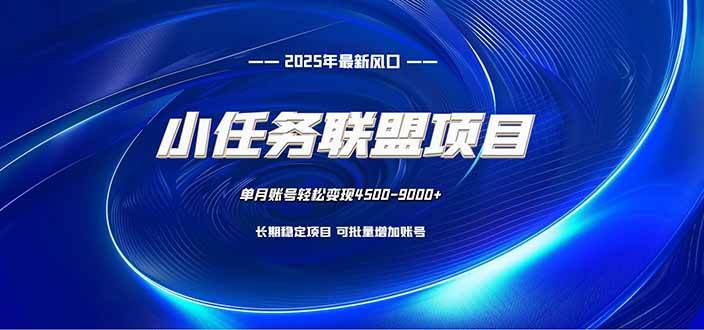 （16521期）小任务联盟项目：一台电脑每天只需10分钟，轻松简单稳定-三月轻创
