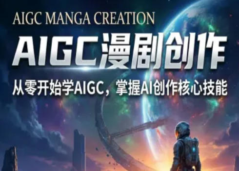 AIGC精品漫剧创作全流程解析，S级漫剧教学，从零开始学AIGC漫剧创作-三月轻创