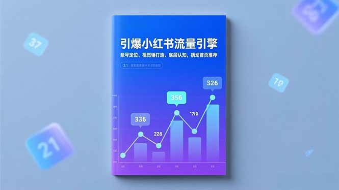 （16744期）引爆小红书流量引擎，账号定位、视觉锤打造、底层认知，撬动首页推荐-三月轻创