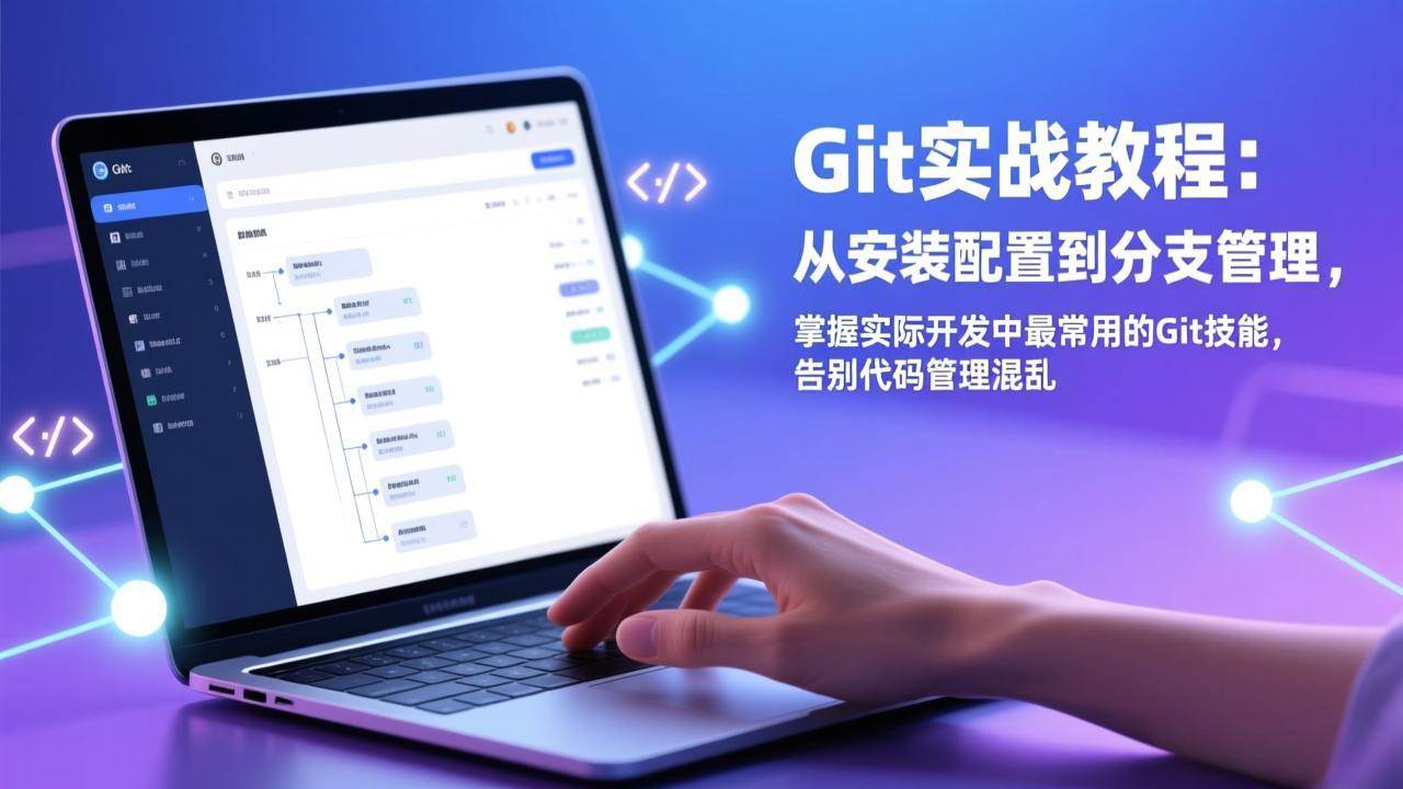 （17513期）Git实战教程：从安装配置到分支管理，掌握实际开发中最常用的Git技能，告别代码管理混乱-三月轻创