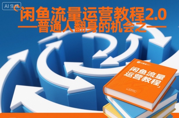 闲鱼流量运营教程2.0——普通人翻身的机会之一-三月轻创