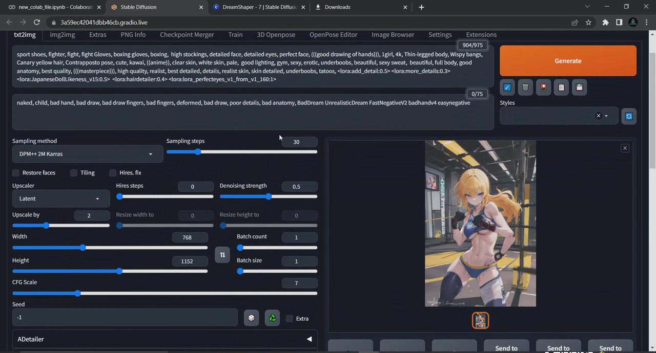 图片[4]-利用Stable Diffusion创建动漫艺术图像使用AI绘画赚钱-中英字幕-三月轻创
