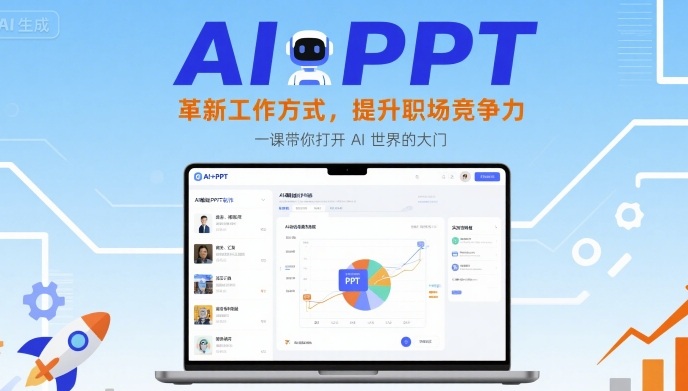 AI+PPT：革新工作方式，提升职场竞争力，一课带你打开 AI 世界的大门-三月轻创