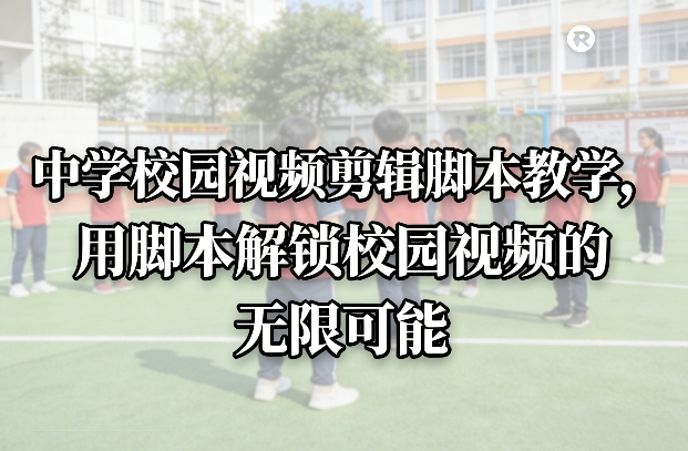 中学校园视频剪辑脚本教学，用脚本解锁校园视频的无限可能-三月轻创