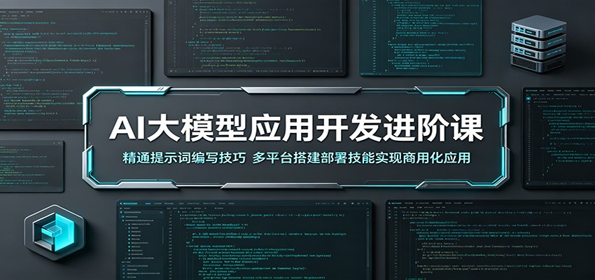 AI大模型应用开发进阶课:精通提示词编写技巧,多平台搭建部署技能实现商用化应用-三月轻创