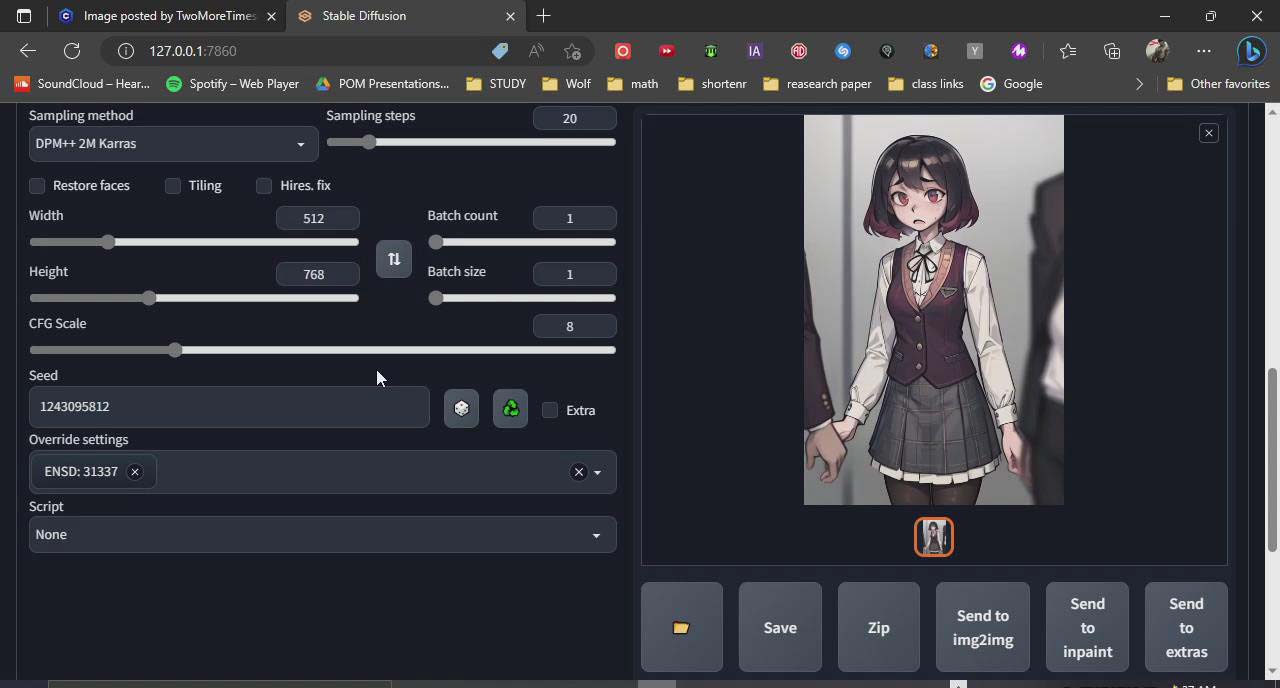 图片[6]-利用Stable Diffusion创建动漫艺术图像使用AI绘画赚钱-中英字幕-三月轻创