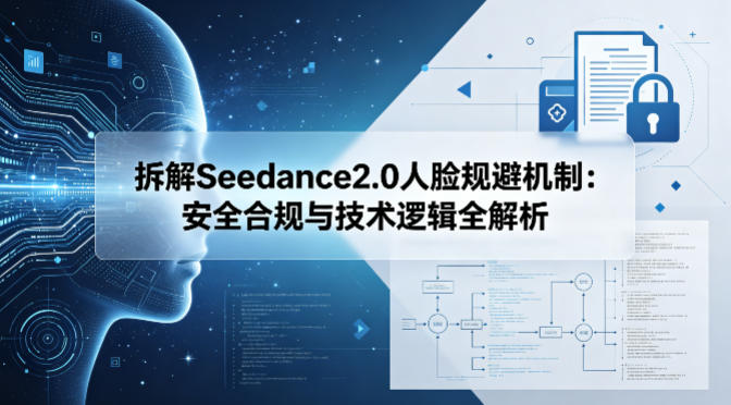 拆解Seedance2.0人脸规避机制：安全合规与技术逻辑全解析-三月轻创