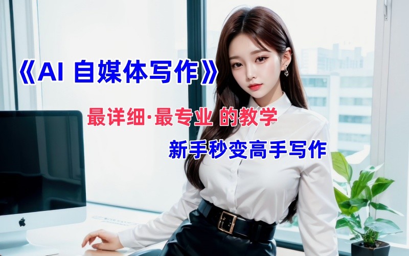 全网最全最细最专业的“AI自媒体写作”教学，新手小白秒变写作高手！-三月轻创