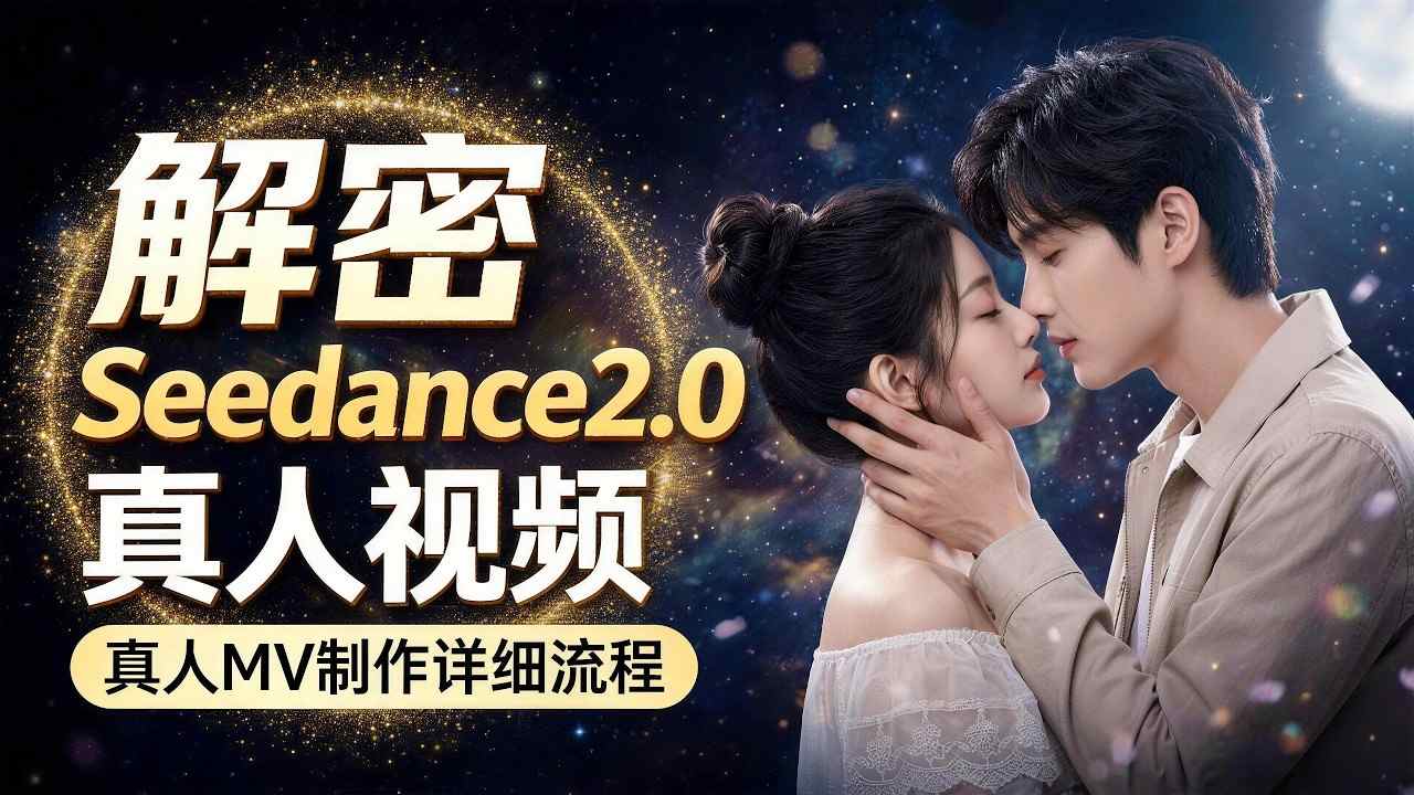 Seedance 2.0解密教程：零基础制作真人MV全流程-三月轻创