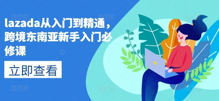 lazada从入门到精通，跨境东南亚新手入门必修课-三月轻创