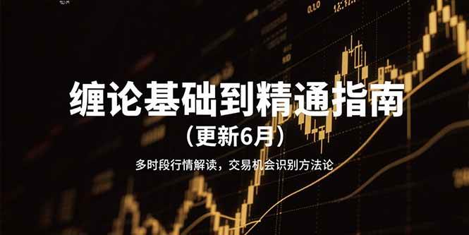 （15184期）缠论基础到精通指南（更新6月）多时段行情解读，交易机会识别方法论-三月轻创