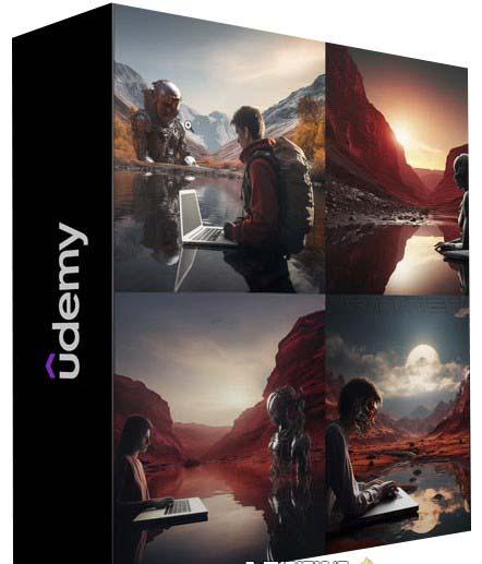 ChatGPT4 和 MidJourney AI 绘画聊天革命性指南教程-33节视频课-中英字幕-三月轻创