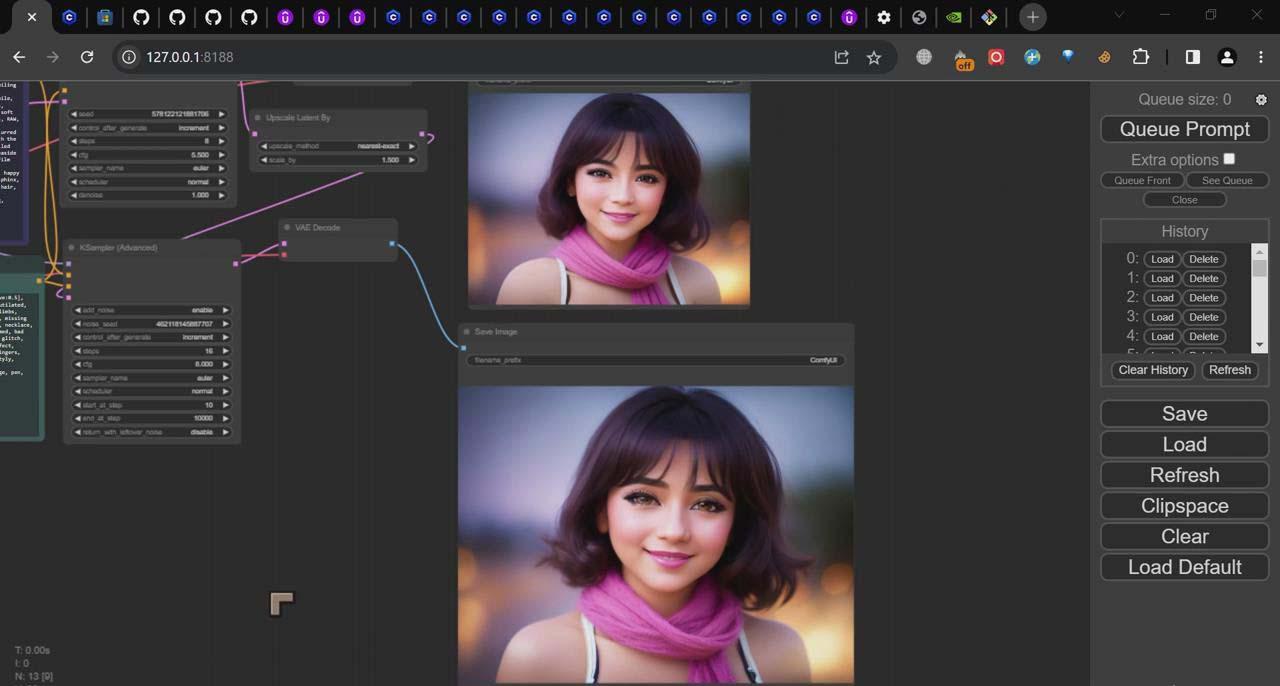 图片[2]-ComfyUI利用Stable Diffusion学习AI GUI工作流程教程-中英字幕-三月轻创