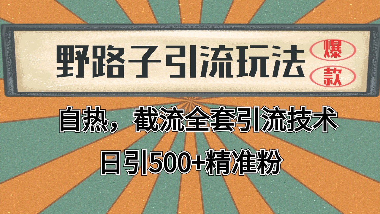 抖音小红书视频号全平台引流打法，全自动引流日引2000+精准客户-三月轻创