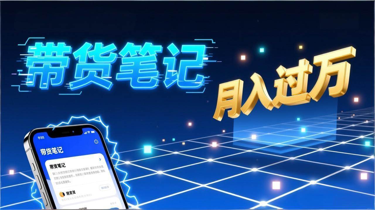 （17229期）小红书爆款笔记带货实战：拆解封面标题正文全要素，手把手教你单篇笔记带货月入过万-三月轻创