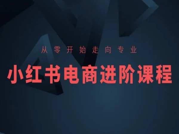 从零开始走向专业，小红书电商进阶课程-三月轻创