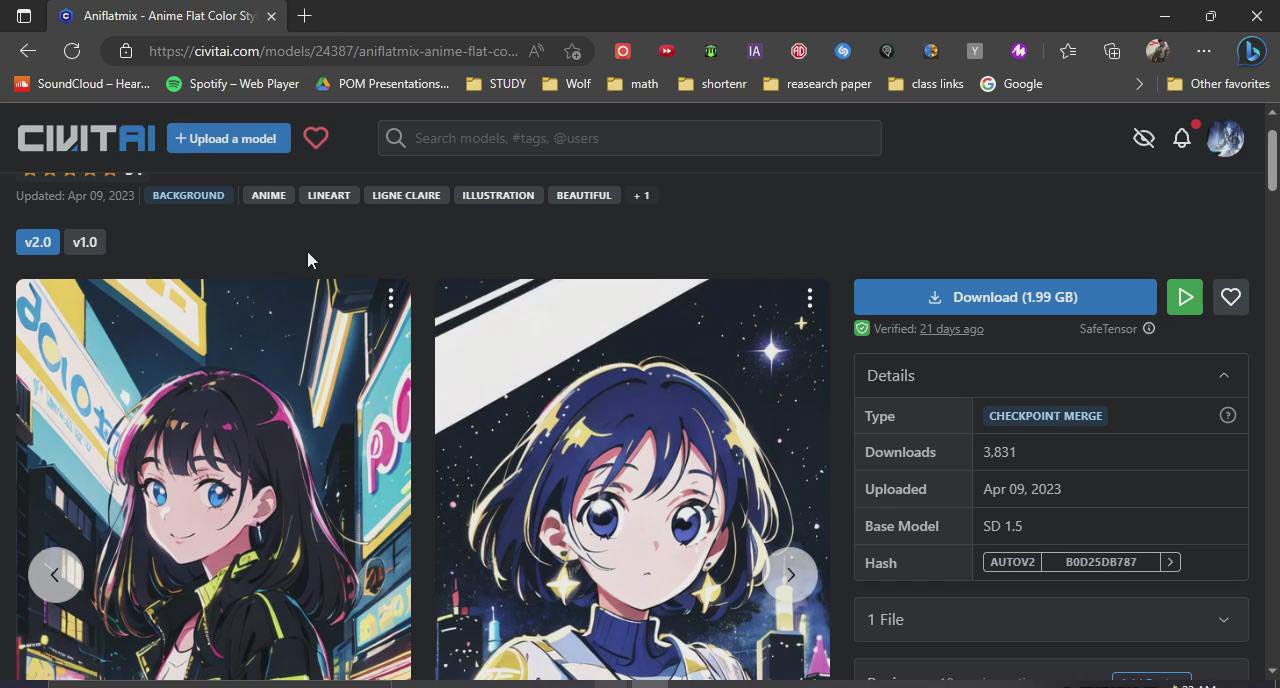 图片[1]-利用Stable Diffusion创建动漫艺术图像使用AI绘画赚钱-中英字幕-三月轻创