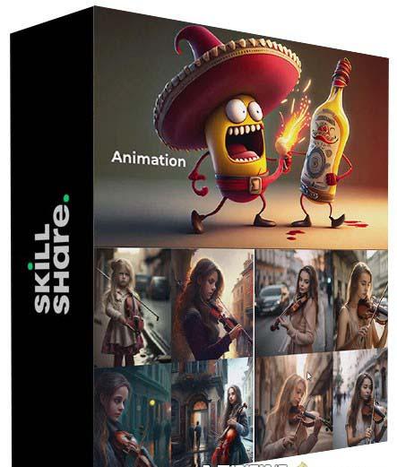 图片[1]-掌握 MidJourney V5 AI + ChatGPT创建一致的角色设计图像-22节课-中英字幕-三月轻创