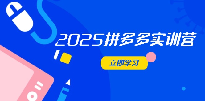 2025拼多多实训营：深度剖析运营关键，助力电商人快速提升-三月轻创
