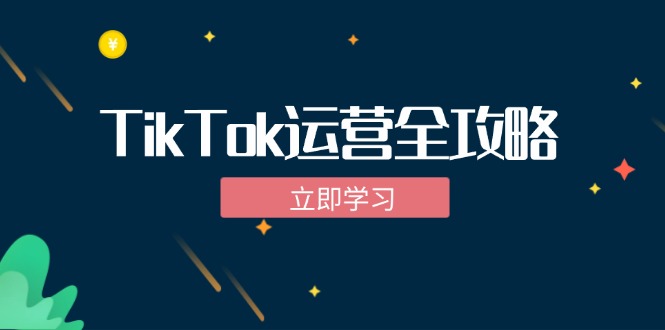 TikTok实战运营全攻略：从下载软件到变现，抖音海外版实操教程-三月轻创