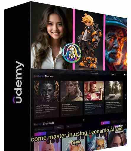 图片[2]-比Midjourney更好的Leonardo AI绘画图像大师班教程-16讲-中英字幕-三月轻创