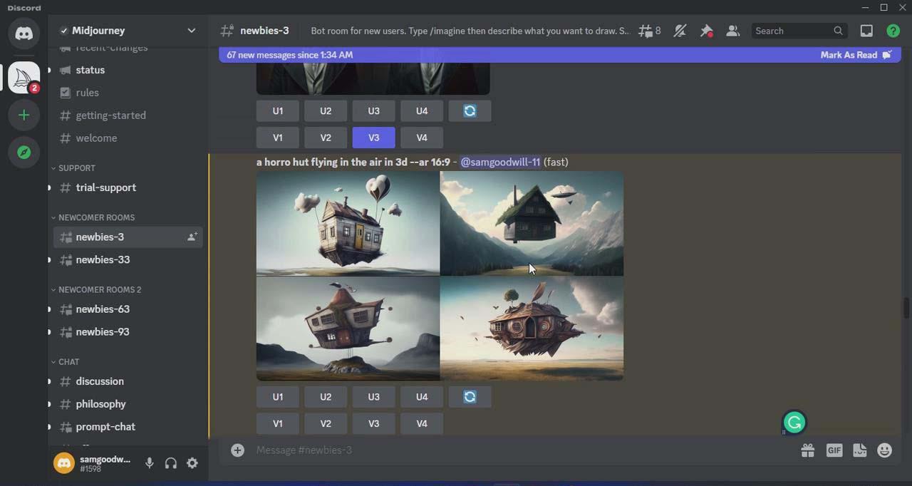 图片[3]-Midjourney AI：从零基础到高级版的大师班教程-34节课-中英字幕-三月轻创