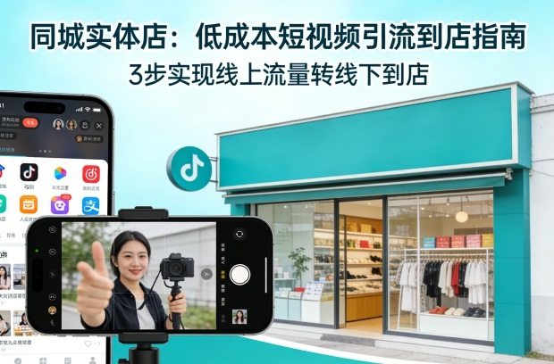 同城实体店，如何低成本把客户从短视频带到线下门店-三月轻创
