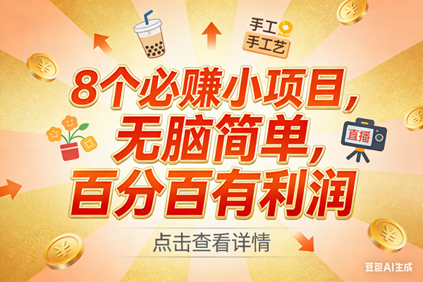 （17284期）9个必赚小项目，无脑简单，百分百有利润，副业首选，日入300+-三月轻创